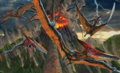 Dinosaurs - Eruption Fine Art Print Vincent Hie