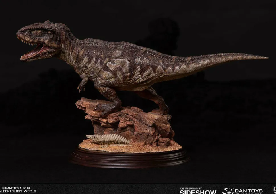 Dinosaurs - Giganotosaurus Paleontology World 12” Statue