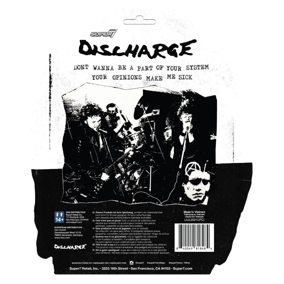 Discharge - Cal Morris ReAction 3.75” Action Figure