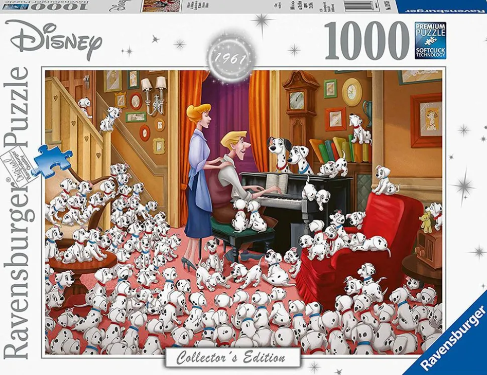 Disney - 101 Dalmatians 1961 1000 Piece Jigsaw Puzzle (Collector’s Edition)