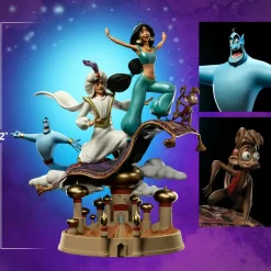 Disney - Aladdin & Jasmine Deluxe 1/10th Scale Statue