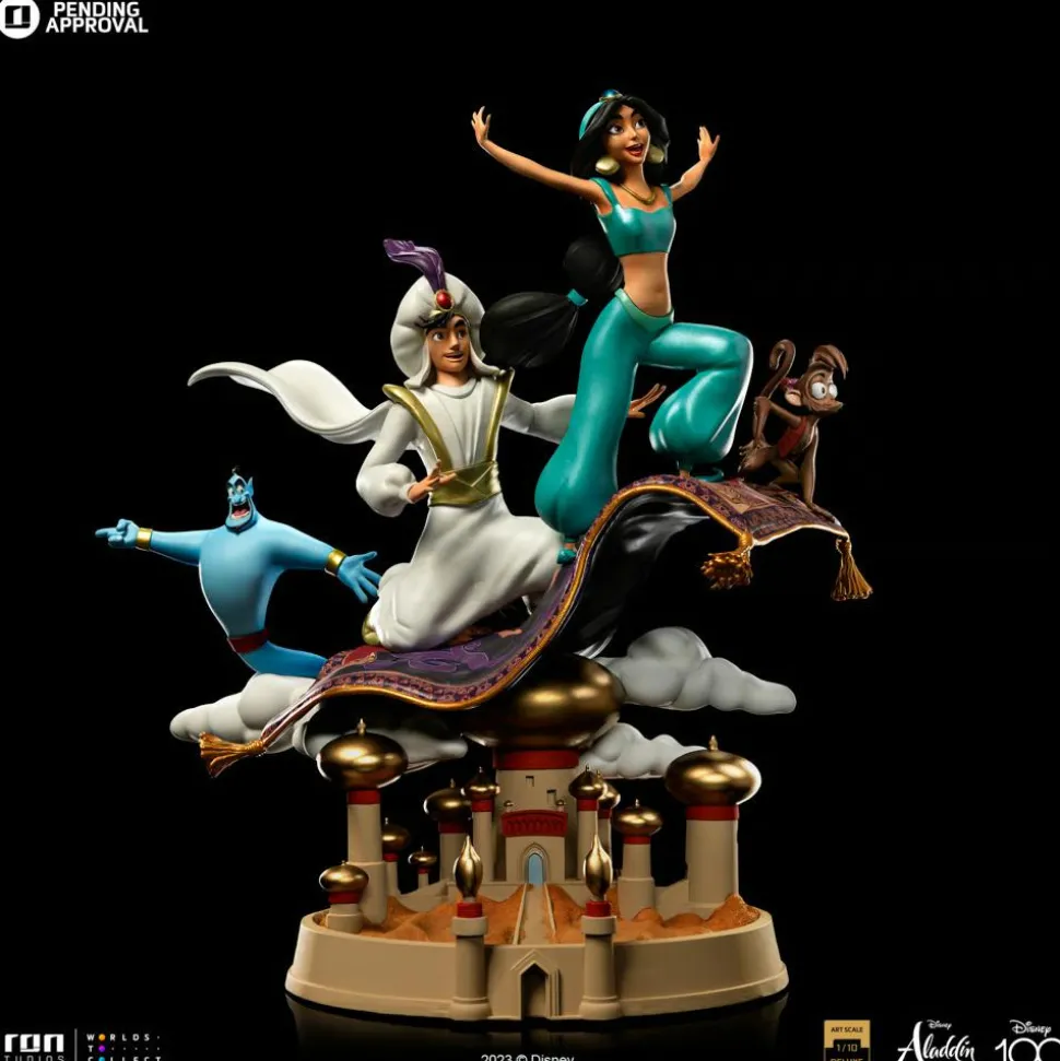 Disney - Aladdin & Jasmine Deluxe 1/10th Scale Statue