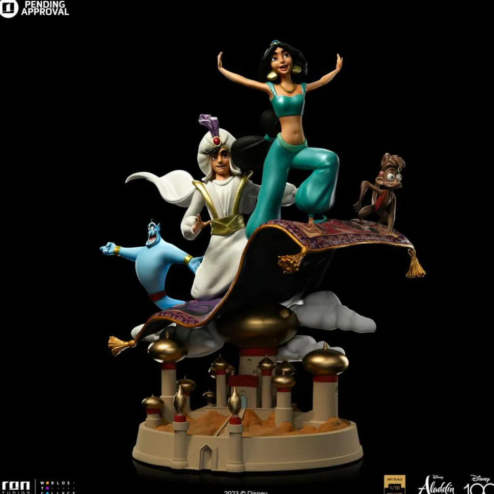 Disney - Aladdin & Jasmine Deluxe 1/10th Scale Statue