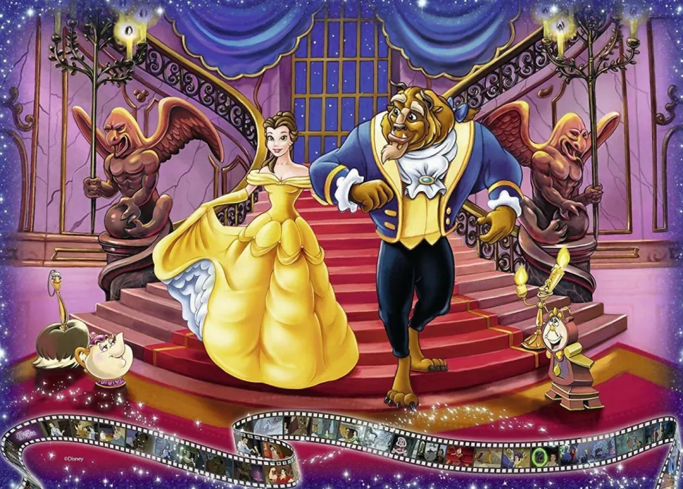 Disney - Beauty and the Beast 1991 1000 Piece Jigsaw Puzzle (Collector’s Edition)