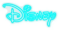 Disney - Blue Disney Neon Sign