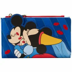 Disney - Brave Little Tailor Mickey & Minnie 4” Faux Leather Flap Wallet