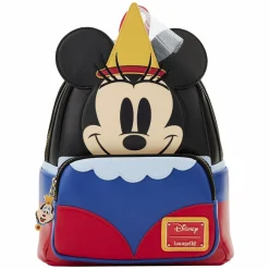 Disney - Brave Little Tailor Minnie Cosplay 10” Faux Leather Mini Backpack