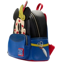 Disney - Brave Little Tailor Mickey Cosplay 10” Faux Leather Mini Backpack