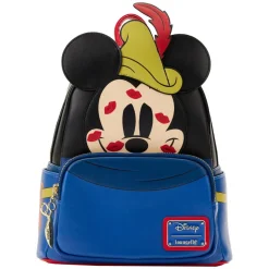 Disney - Brave Little Tailor Mickey Cosplay 10” Faux Leather Mini Backpack
