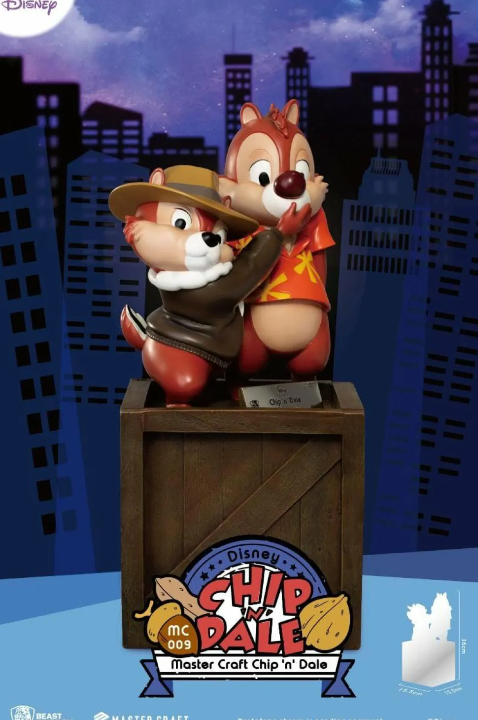 Disney - Chip n Dale Master Craft 14” Statue