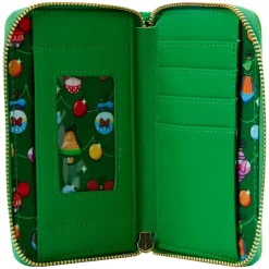 Disney - Chip ’n’ Dale Ornaments 4” Faux Leather Zip-Around Wallet