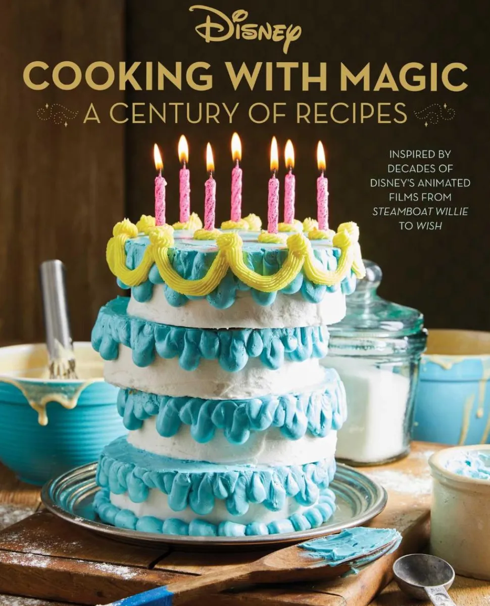 Disney - Cooking with Magic: A Century of Recipes Hardcover Book & Apron Gift Set