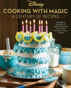 Disney - Cooking with Magic: A Century of Recipes Hardcover Book