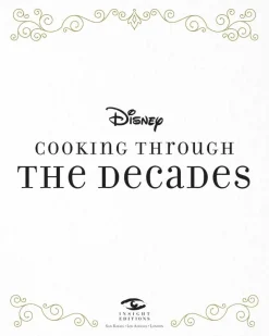 Disney - Cooking with Magic: A Century of Recipes Hardcover Book