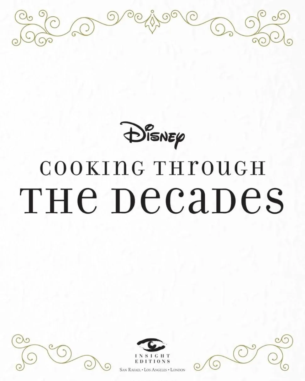 Disney - Cooking with Magic: A Century of Recipes Hardcover Book