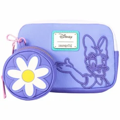 Disney - Daisy Duck 85th Anniversary 5" Nylon Sling Bag with Coin Purse