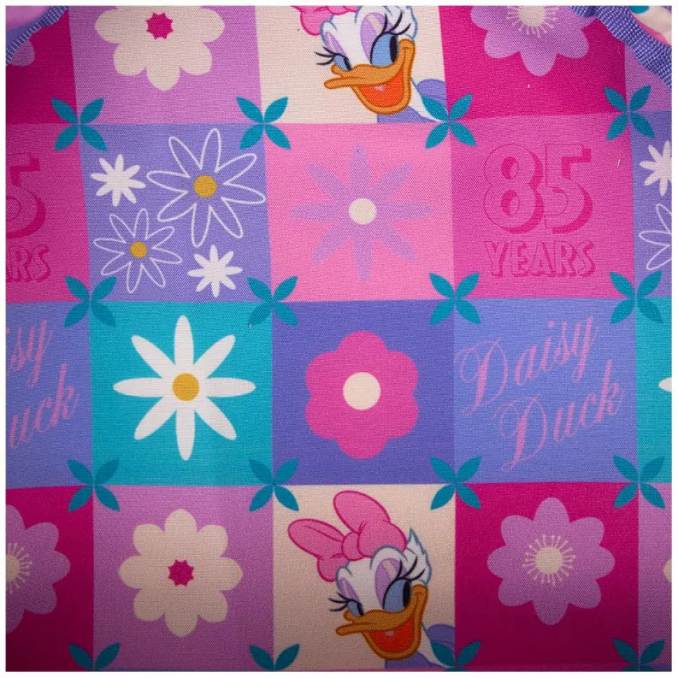 Disney - Daisy Duck 85th Anniversary Sequin Quilted 5" Faux Leather Crossbody Bag