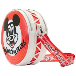 Disney - Disney 100 Mickey Mouseketeers 8” Faux Leather Crossbody Bag with Ear Holder