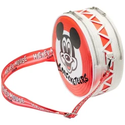 Disney - Disney 100 Mickey Mouseketeers 8” Faux Leather Crossbody Bag with Ear Holder