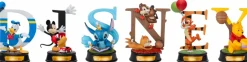 Disney - Disney 100 Years of Wonder: Disney Alphabet Art Series Mini D-Stage 4" Statue (Display of 6)