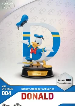 Disney - Disney 100 Years of Wonder: Disney Alphabet Art Series Mini D-Stage 4" Statue (Single Unit)