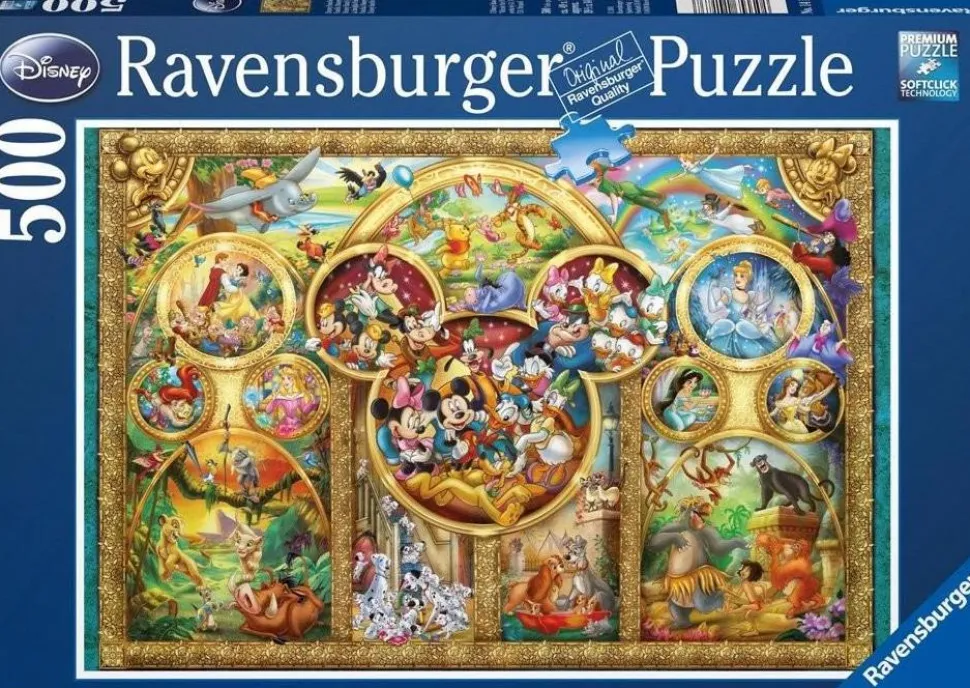 Disney - Disney Family 500 Piece Jigsaw Puzzle