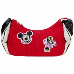Disney - Disney100 Mickey & Minnie Gloves 7" Faux Leather Crossbody Bag