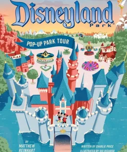Disney - Disneyland: Pop-Up Park Tour Hardcover Book