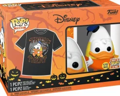 Disney - Donald Duck as Candy Corn Halloween Glow-in-the-Dark Pop! Vinyl Figure & T-Shirt Box Set