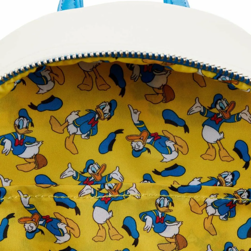 Disney - Donald Duck Cosplay 10” Faux Leather Mini Backpack