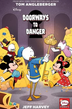 Disney - Doorways to Danger by Tom Angleberger Paperback Book