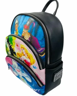 Disney - Good vs Evil Scene 10” Faux Leather Mini Backpack