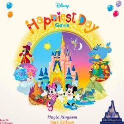 Disney - Happiest Day Magic Kingdom Park Edition Board Game