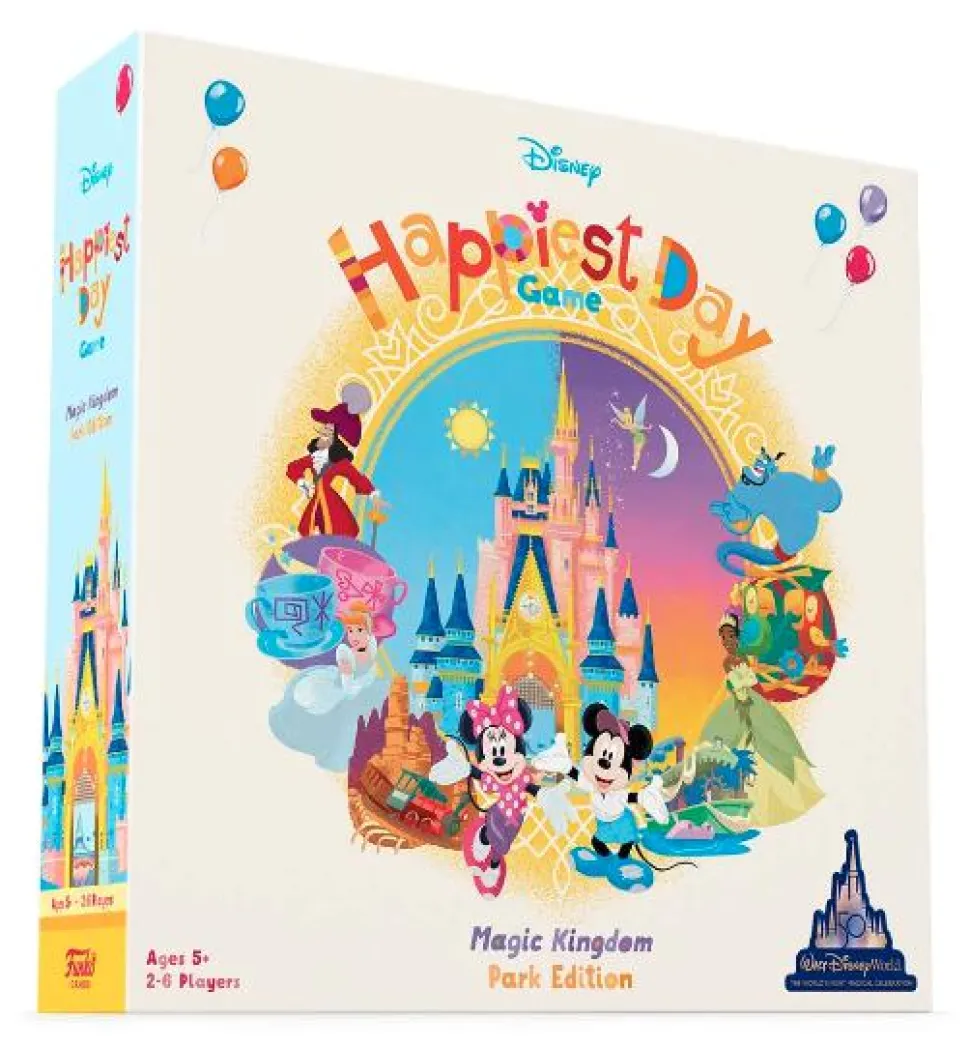 Disney - Happiest Day Magic Kingdom Park Edition Board Game