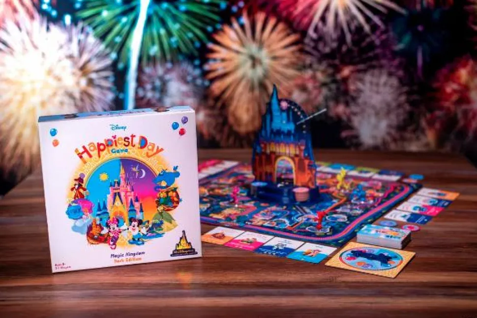 Disney - Happiest Day Magic Kingdom Park Edition Board Game