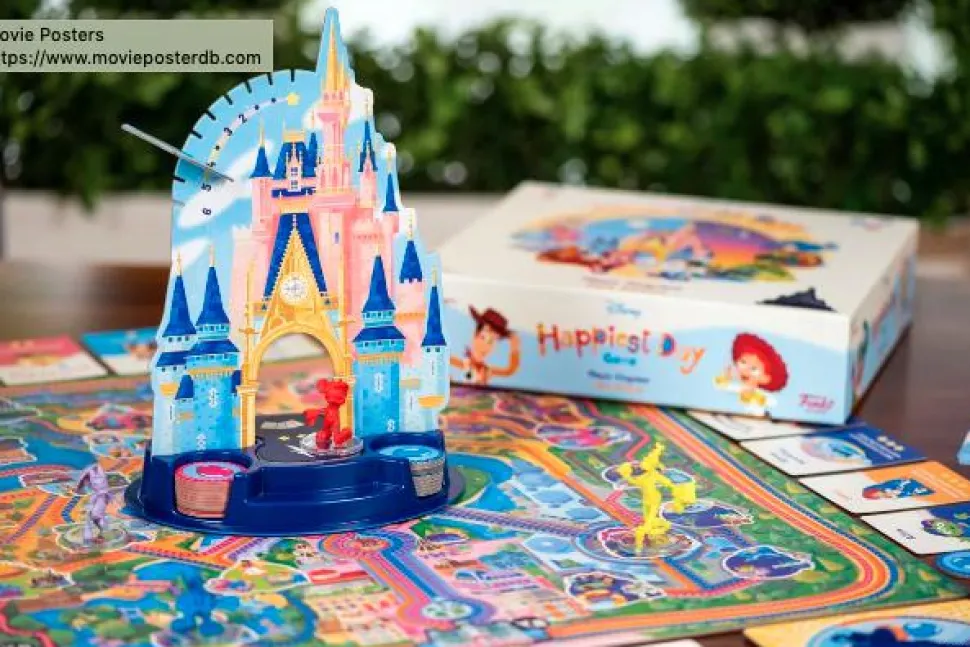 Disney - Happiest Day Magic Kingdom Park Edition Board Game