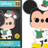 Disney - Holiday Minnie Mouse Glow-in-the-Dark 4" Pop! Enamel Pin