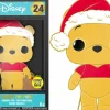 Disney - Holiday Winnie the Pooh Glow-in-the-Dark 4" Pop! Enamel Pin