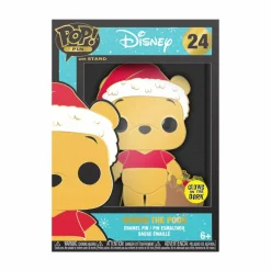 Disney - Holiday Winnie the Pooh Glow-in-the-Dark 4" Pop! Enamel Pin