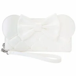 Disney - Iridescent Wedding 4" Faux Leather Wristlet Wallet