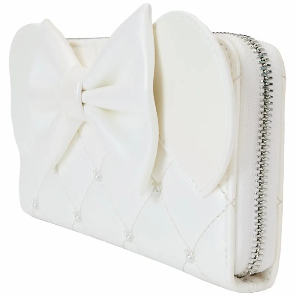 Disney - Iridescent Wedding 4" Faux Leather Wristlet Wallet