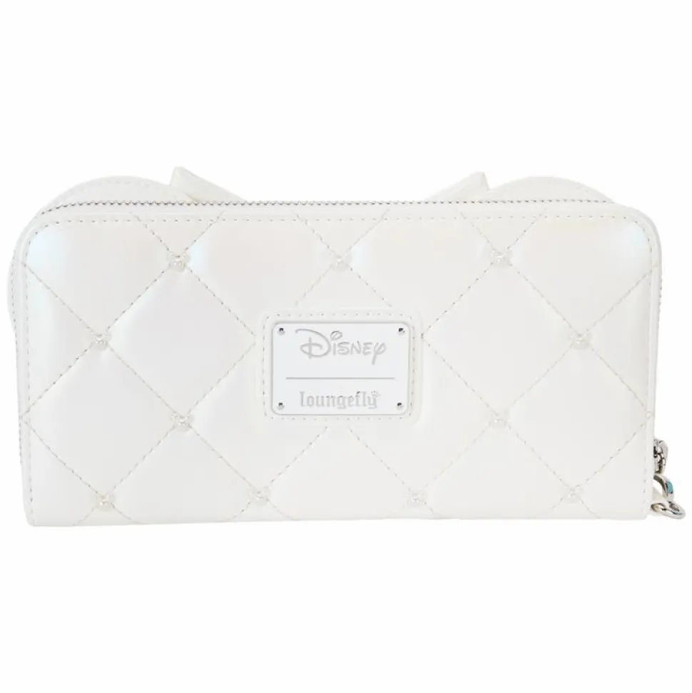 Disney - Iridescent Wedding 4" Faux Leather Wristlet Wallet