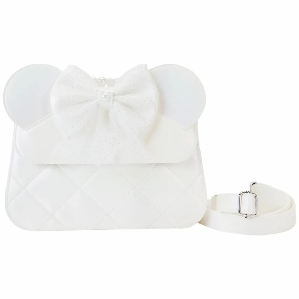 Disney - Iridescent Wedding 8" Faux Leather Crossbody Bag