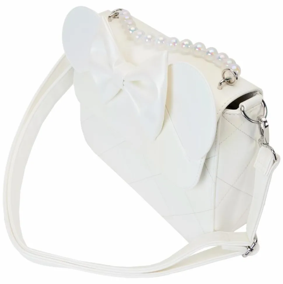 Disney - Iridescent Wedding 8" Faux Leather Crossbody Bag