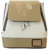 Disney - Mickey & Friends Canvas 10" Faux Leather Mini Backpack