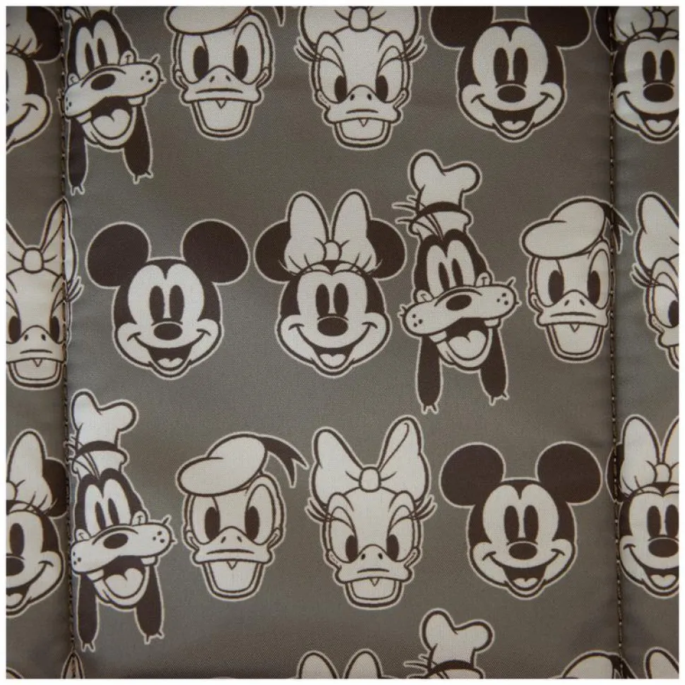 Disney - Mickey & Friends Canvas 10" Faux Leather Mini Backpack