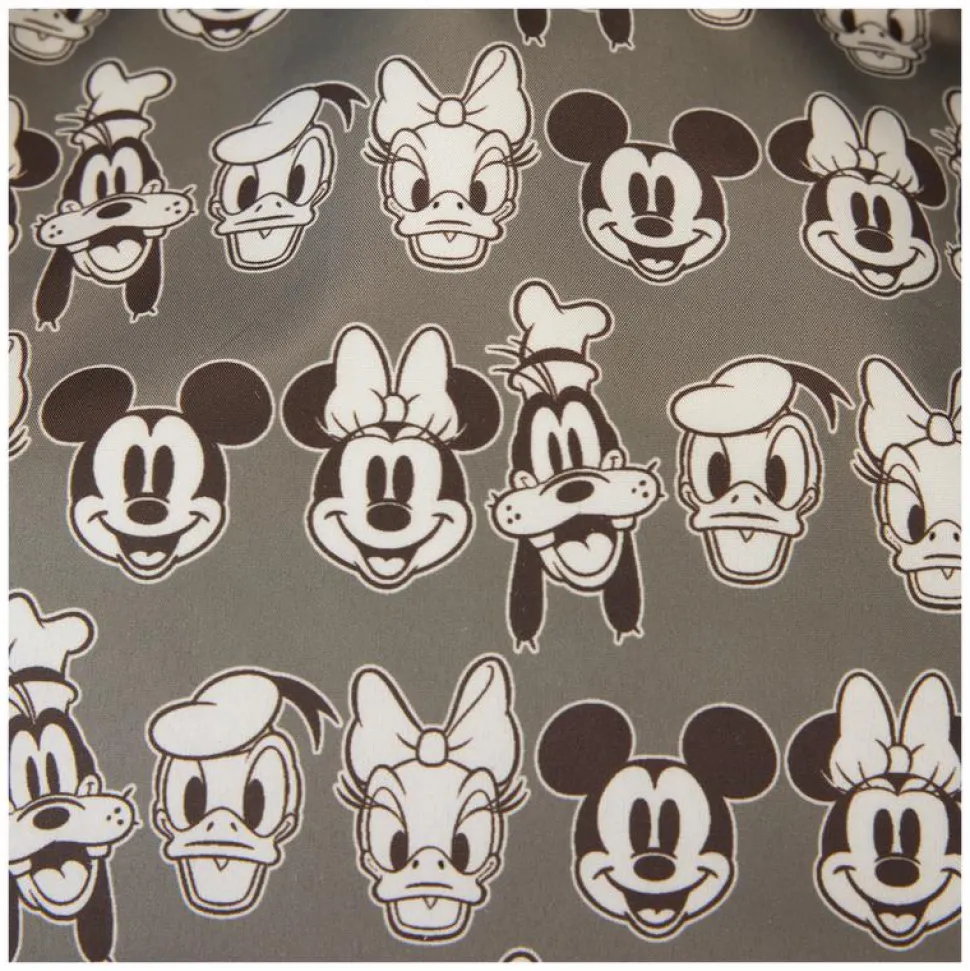 Disney - Mickey & Friends Canvas 8" Faux Leather Mini Tote Bag