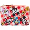 Disney - Mickey & Friends Picnic 4" Faux Leather Accordion Wallet