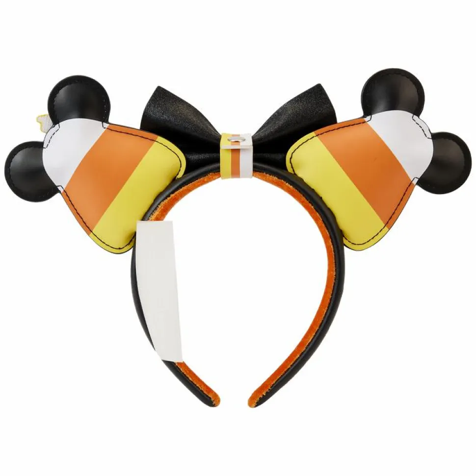 Disney - Mickey & Minnie Candy Corn Faux Leather Headband
