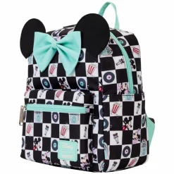 Disney - Mickey & Minnie Date Night Diner 11" Nylon Mini Backpack